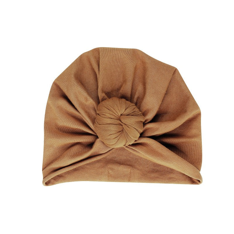 Bonnet turban - coloris nut