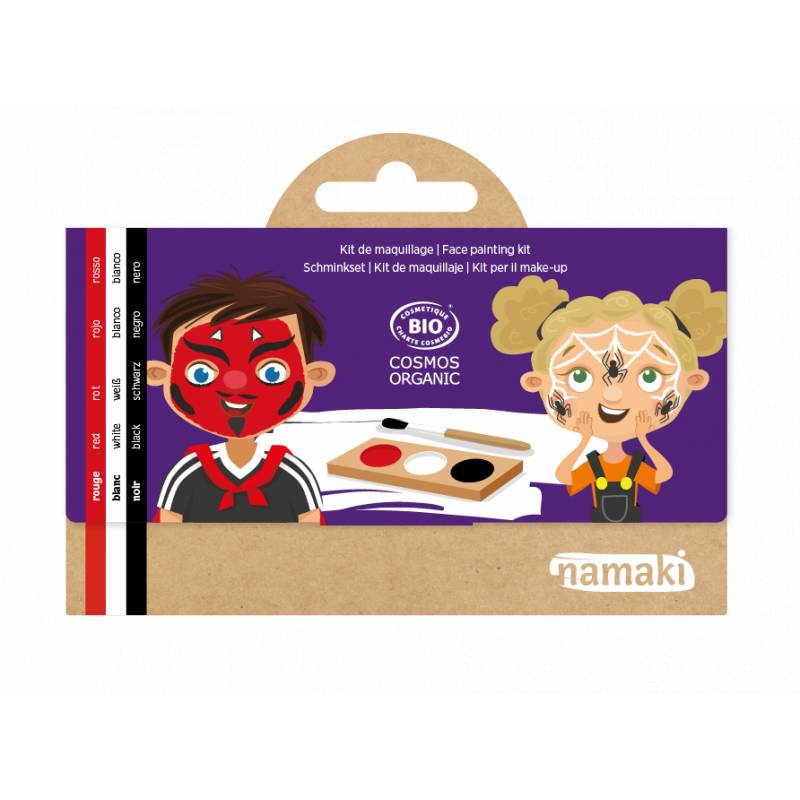 Kit de maquillage 3 couleurs Diable & Araignée COSMOS