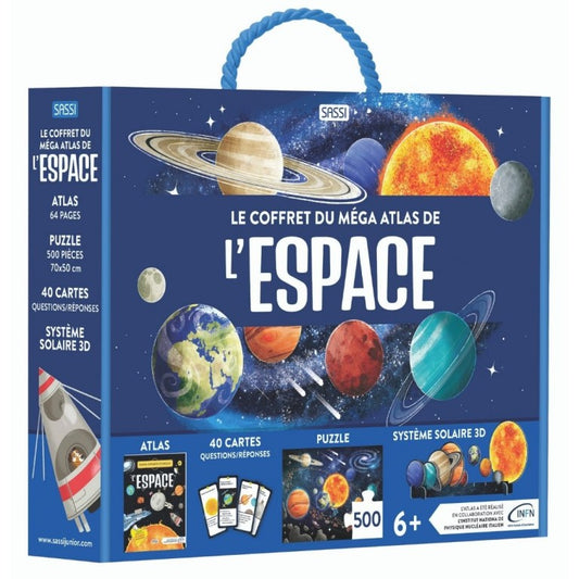 Le coffret méga atlas de l'Espace