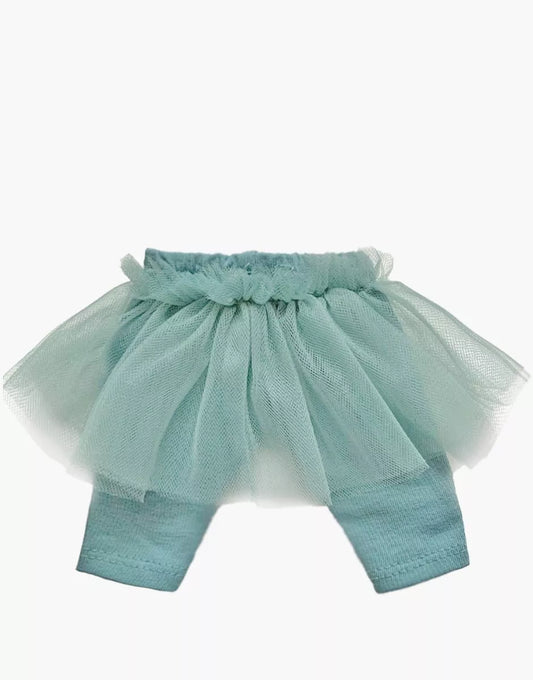 pantalon tulle vert fougère