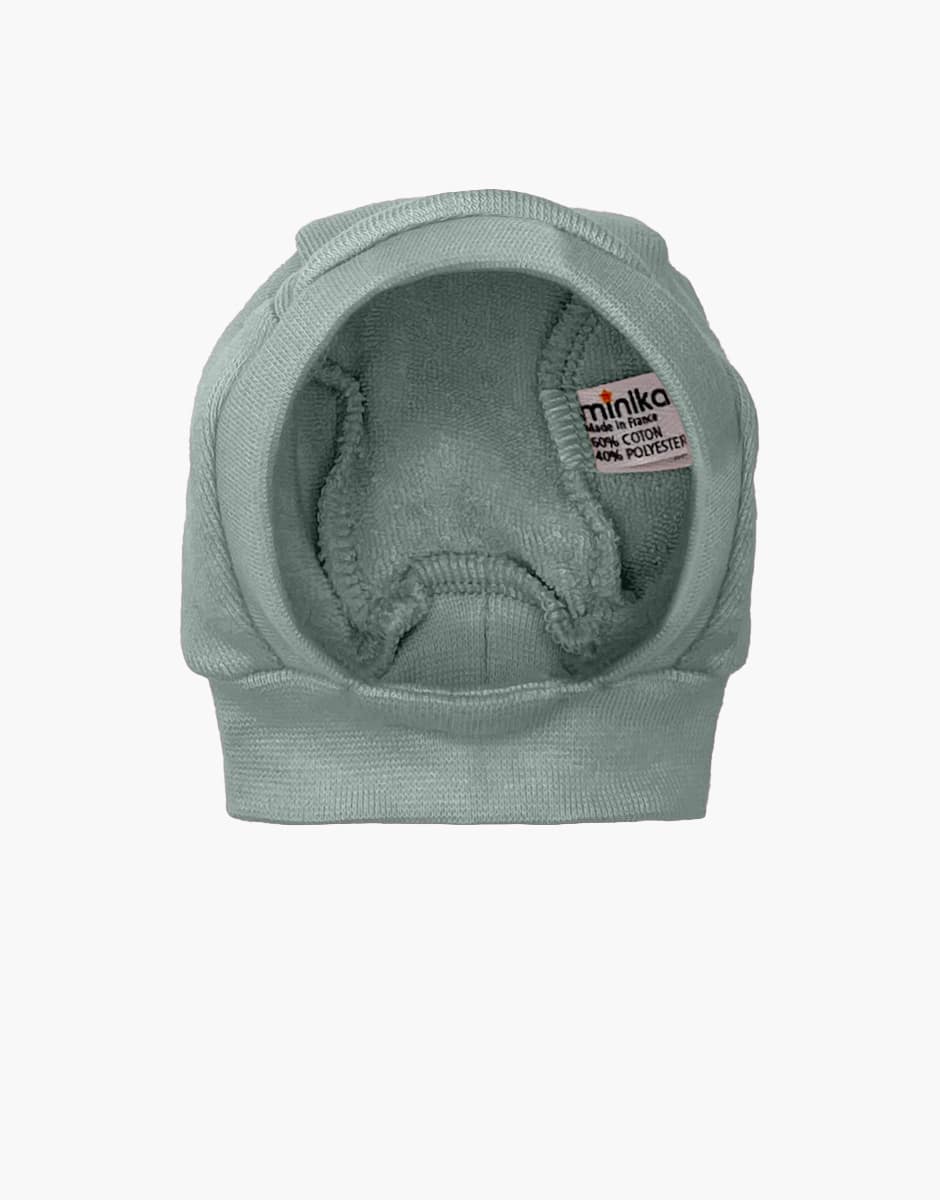 Babies - Cagoule en molleton thé vert