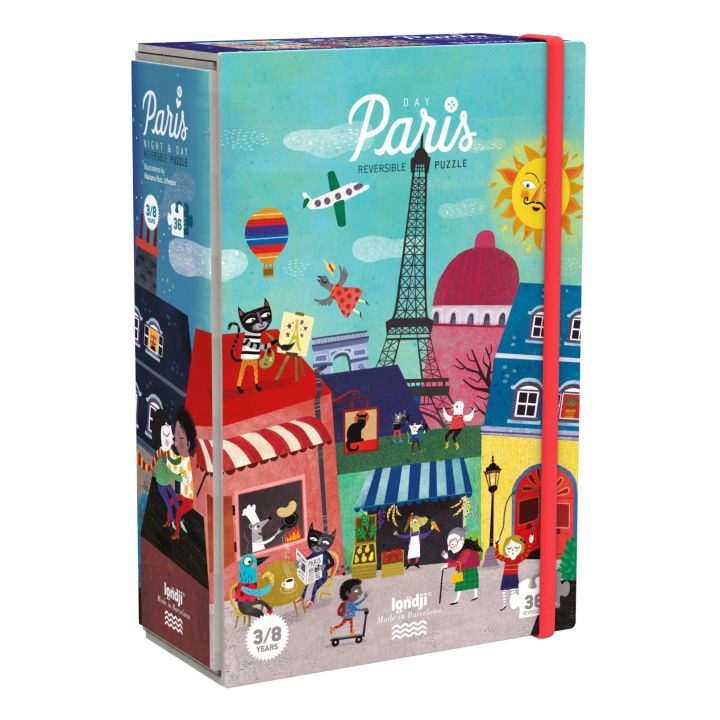 NIGHT AND DAY IN PARIS PUZZLE