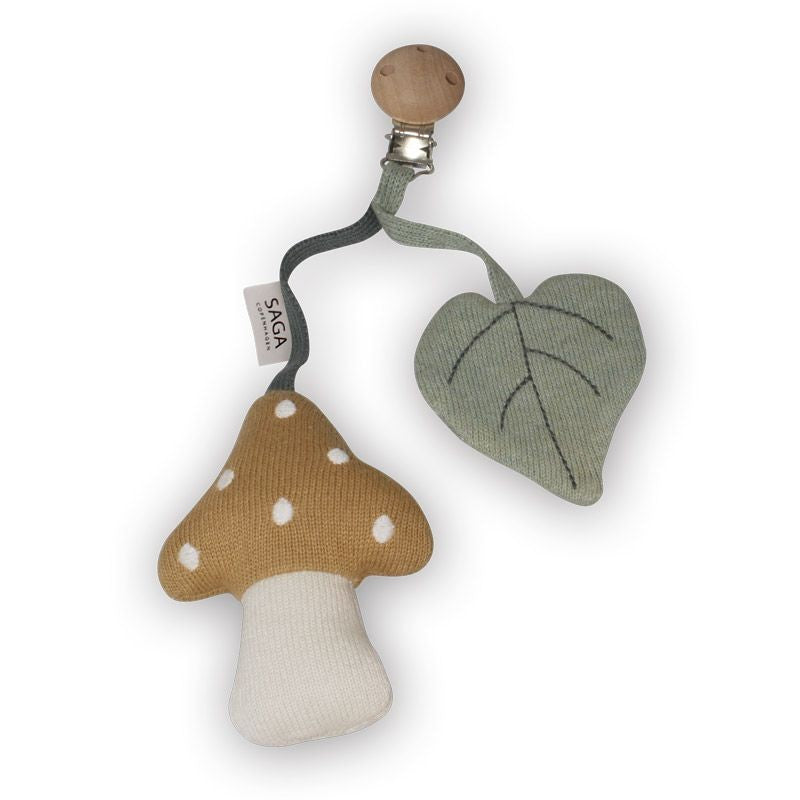 Attache tétine champignon
