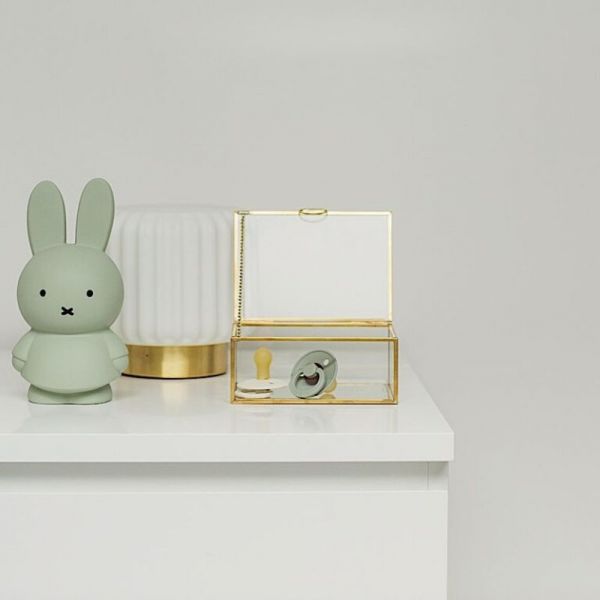 Miffy Tirelire Vert eucalyptus - 19 cm